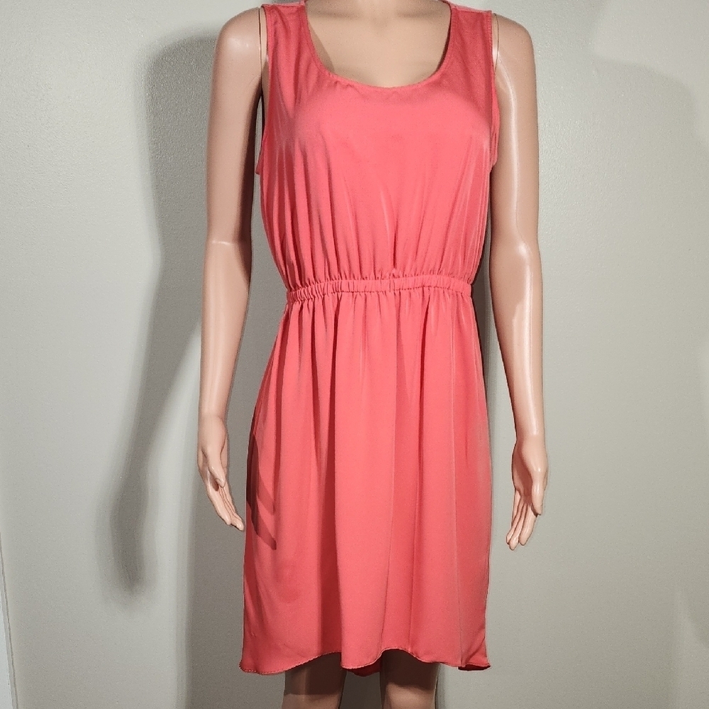 Daisy Fuentes Coral Mini Dress